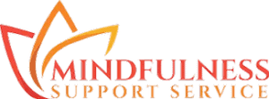 Mindfulness Support Services Logo - orange and red