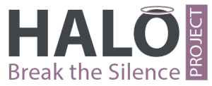 Halo Project Logo - grey and purple